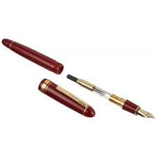 PLATINUM Fountain Pen PRESIDENT PTB-20000P#10 Wine red ...