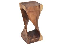 Solana Light Brown Accent Side Table Ivan Smith Furniture