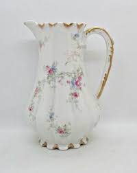 Theodore Haviland Large Pitcher - Schleiger 838 on Blank 118 | eBay