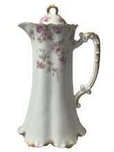 Sold at Auction: ANTIQUE T. HAVILAND LIMOGES TALL CHOCOLATE POT