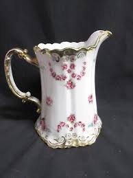 Noritake Porcelain Hand Painted Pink Roses 8.5" Tall w Gold ...