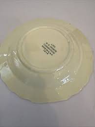 2 Lido W.S. George Canarytone Plates Breakfast Nook 6" | eBay