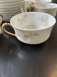 10 Haviland & Co Limoges France Early 1900s Cups And Saucers 3 1/2 Schleiger 30N | eBay