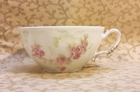 Antique Haviland Limoges Tea Cup Pink Roses Victorian Porcelain - Etsy
