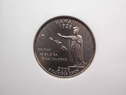 2008 "D" State **HAWAII** Washington SMS Quarter 25c NGC ...