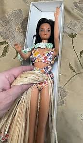 Poupée Barbie Mattel ~ 1975 HAWAIIAN BARBIE ~ ~ Hawaii ...