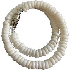 Vintage Hawaiian Real White Puka Shell Bracelet / Anklet. For ...