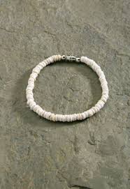 Shell Bracelet, Puka Shell - White - Welcome to the Islands