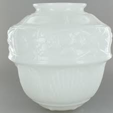 Opal Embossed Acorn with 4in. Neck