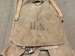 ORIGINAL WWII US ARMY M1928 COMBAT FIELD HAVERSACK BACKPACK ...