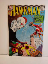 HAWKMAN #18 1967 ADAM STRANGE COVER & APPEARANCE; SILVER AGE ...