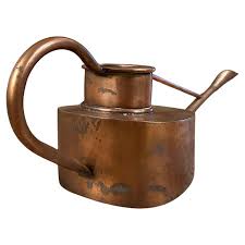 Vintage Solid Copper Long-Reach Watering Can by Haws of England For Sale at 1stDibs