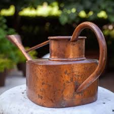 Vintage Copper Watering Can – fleurdetroit