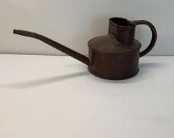 Vintage English Copper Watering Can Mid Century. - Etsy