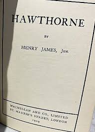 English Men of Letters Pocket Edition Hawthorne by Henry ...