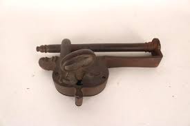 Lot - Group of Vintage Cast-Iron Locks & Door Hardware