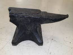 ANTIQUE FISHER ANVIL Blacksmith Hand Forged Old Dated 1891 ...