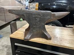 Picked up this 106lb anvil last weekend at Chupp Auction ...