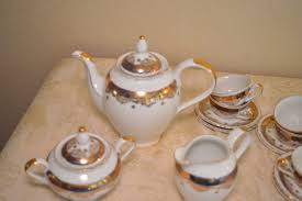 Vintage Tea Set Steatita Parana Made Brazil 15 Pieces Demi ...