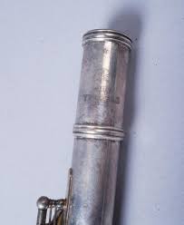 Sold at Auction: YAMAHA SILVER FLUTE MODEL YFL-24S