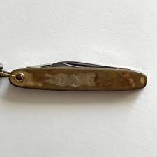 Latama Pocket Knife Vintage with Initials - Small Amount of 1/20 12K Gold Fill | eBay