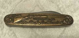 WINCHESTER W 15 1987-1, 2 BLADES BRASS HANDLE, NEW IN BOX | eBay