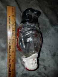 Antique 1920s Glass and Plastic Santa Candy Container J.H.Millstein Co. | eBay