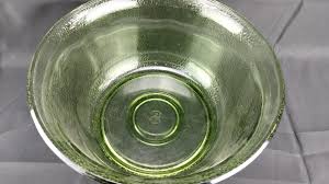 Vintage General Electric Green Glass Standing Mixer Bowl ...