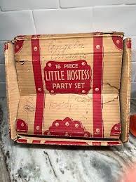 Hazel Atlas Little Hostess Party Tea Set 22 Piece Complete in Box | eBay