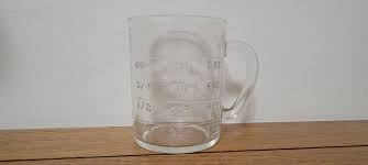 Vtg Hazel Atlas Glass Measuring Cup Raised No Spout 1 Cup 8 ...