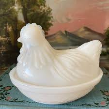 Antique Tiny Glazed Bisque Blue Easter Basket With Doves and Bow Made in Japan - Etsy