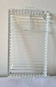 Orchard Crystal Party Set of 8 Vintage 1940's Snack Sip Smoke Cups & Trays 16PC | eBay