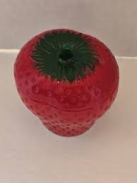 Vintage 1940s Hazel Atlas Strawberry Jam White Milk Glass Jelly Jar w/ Lid 4" | eBay