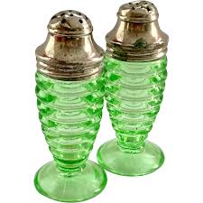 Similar Items to Hazel Atlas Number 3530 Green Depression ...