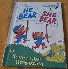 Vintage 1974 1st Edition He Bear She Bear Book Club by Stan ...