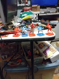 5-Ca 1950's Plastic Football Player 2-1/4" | eBay