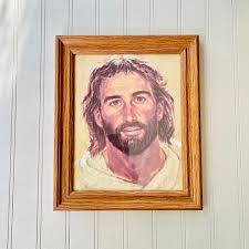 1960s RICHARD HOOK Head of Christ, Beautiful Lithograph ...