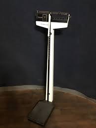 Used HEALTHOMETER Balance Beam Scale: 350lb. Capacity ...