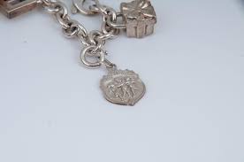Lot - TIFFANY & CO. STERLING CHARM BRACELET