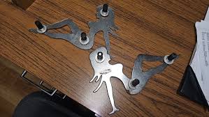 Real Chrome Mudflap Girl, Trucker Girl, Naked Girl Silhouette for Sale in Redwood City, CA - OfferUp