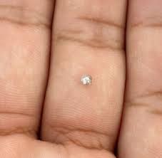 tiny diamond fancy diamond round natural diamond real diamond 0.08Ct HD VDO | eBay