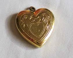 Vintage Locket Sweetheart 12K GF Locket Pendant Flower Etched Romantic Vintage Jewelry by Vintagelady7 - Etsy Australia