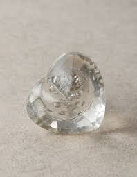 Unique White Clear Heart Cabinet Drawer Knob – KNOBCO