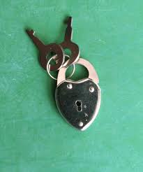 Old Lock Pendant - Etsy