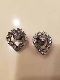 Vintage Shoe Clips Decorations Rhinestone 1". Sparkly | eBay