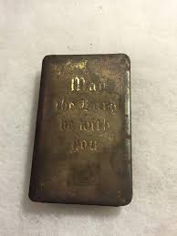 WW2 Heart-Shield Metal Bullet Proof Pocket Bible New ...