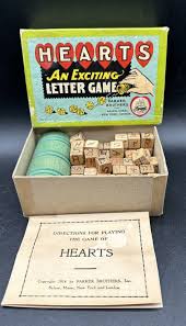 Antique Parker Brothers Dice/word Game Published in 1914 ...