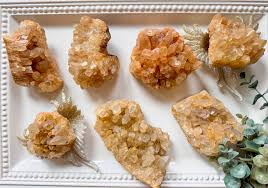 Natural Citrine Raw Cluster || Congo - Angelic Roots