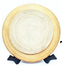 NC Art Pottery 10 1/2" Plate Fall Colors Leaf Design | eBay