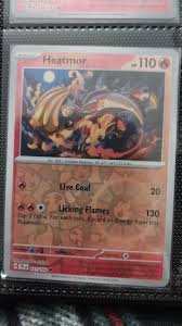Heatmor [Reverse Holo] #31 Prices | Pokemon Temporal Forces ...